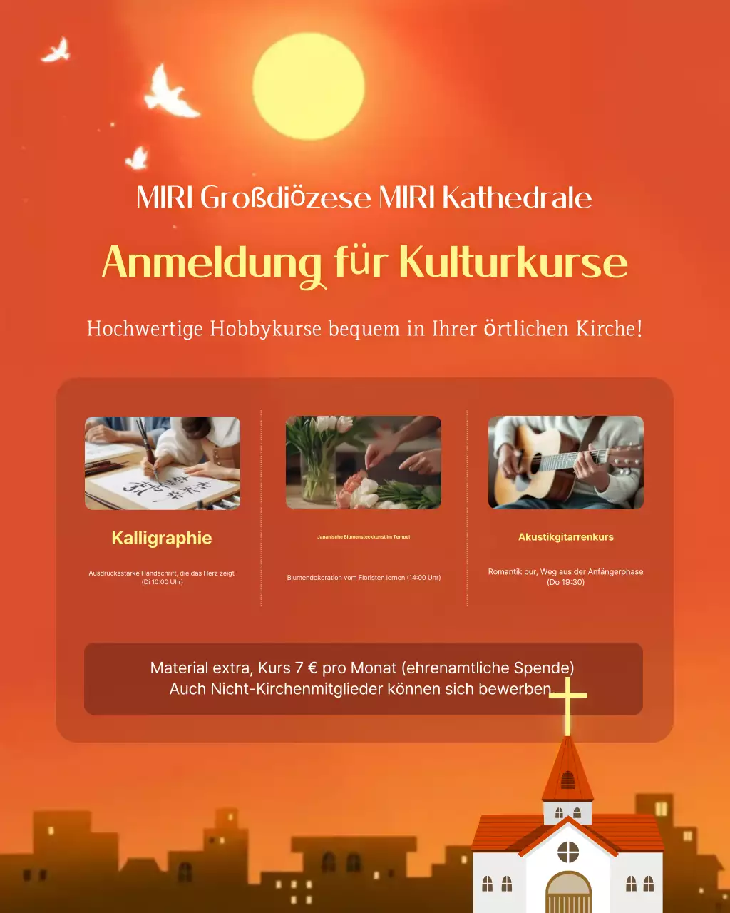 Rekrutierung für die Orange Simple Culture-Klasse