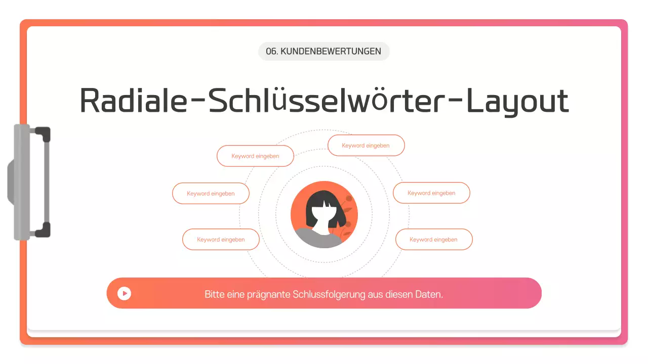 Pink Modern Präsentationsbeschreibung