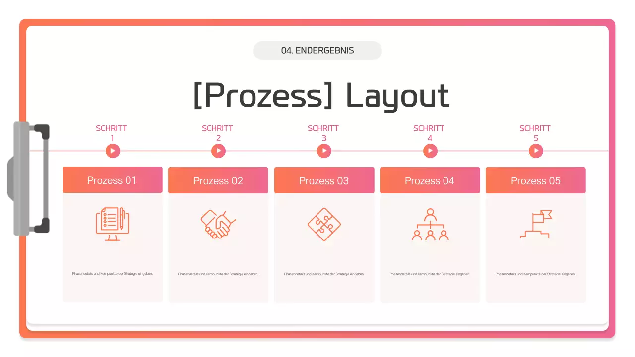 Pink Modern Präsentationsbeschreibung