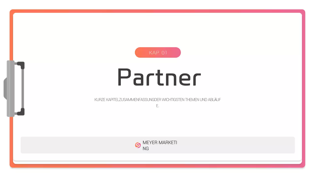 Pink Modern Präsentationsbeschreibung