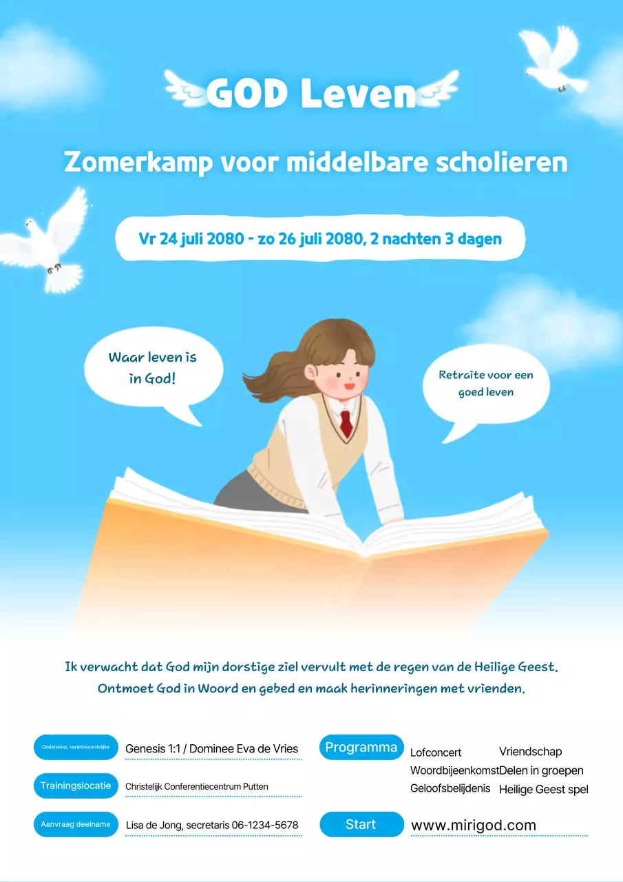 Gids voor het Sky Blue Baby Retreat