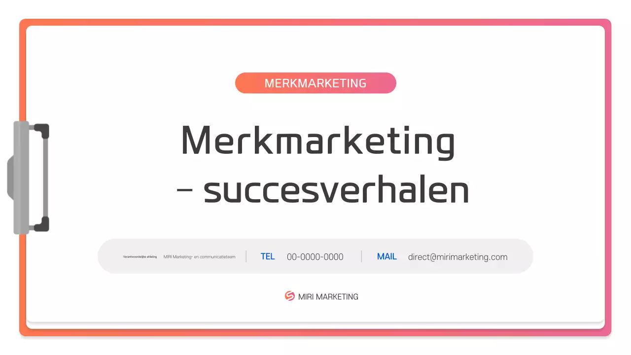 Presentatiebeschrijving van Pink Modern