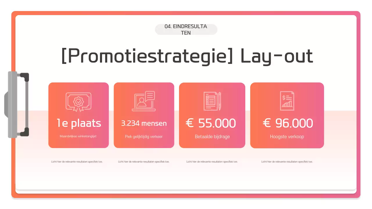 Presentatiebeschrijving van Pink Modern