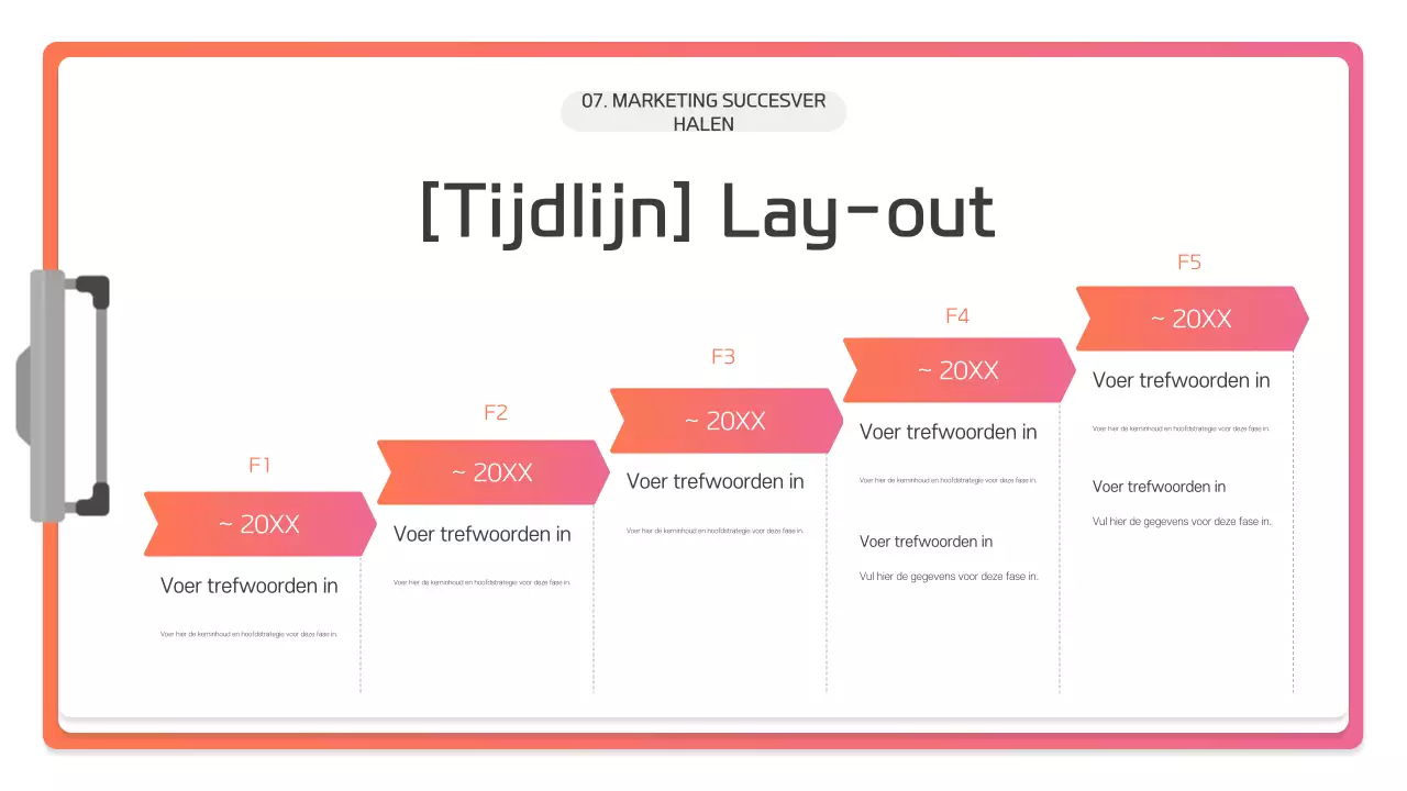 Presentatiebeschrijving van Pink Modern