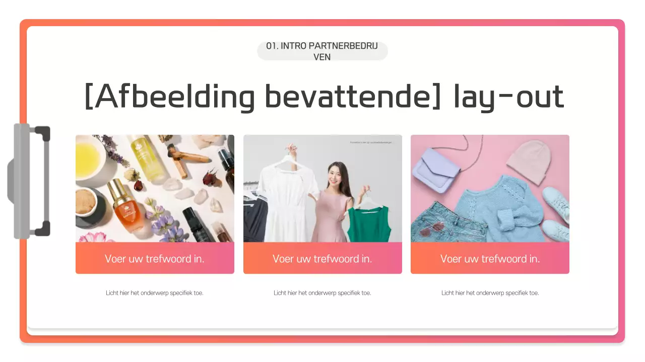 Presentatiebeschrijving van Pink Modern