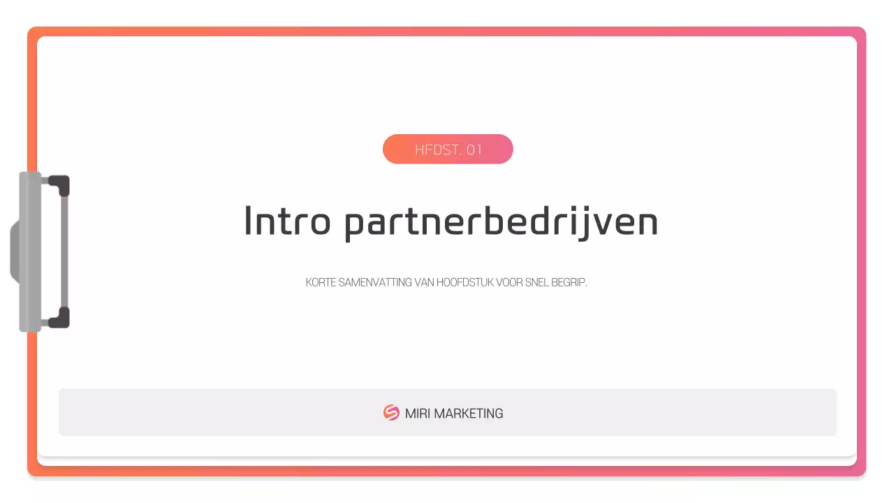 Presentatiebeschrijving van Pink Modern