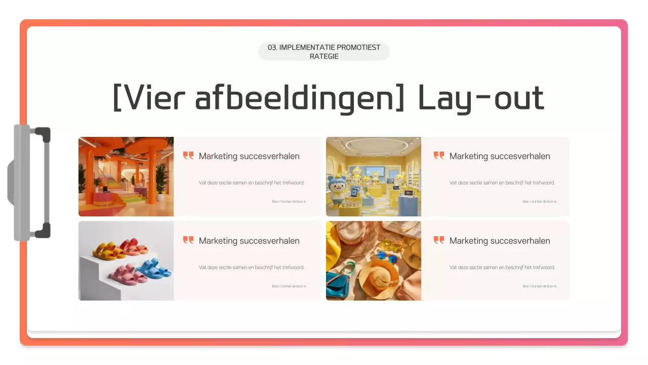 Presentatiebeschrijving van Pink Modern