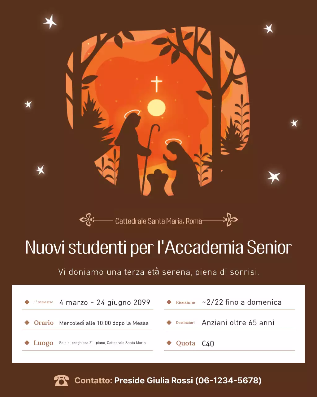 Reclutamento presso la Brown Vintage Academy