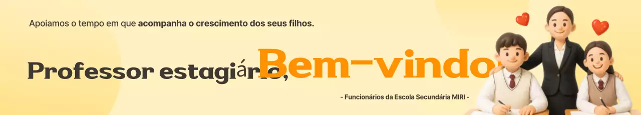 Guia de Boas-Vindas Simples para Professores (Amarelo)
