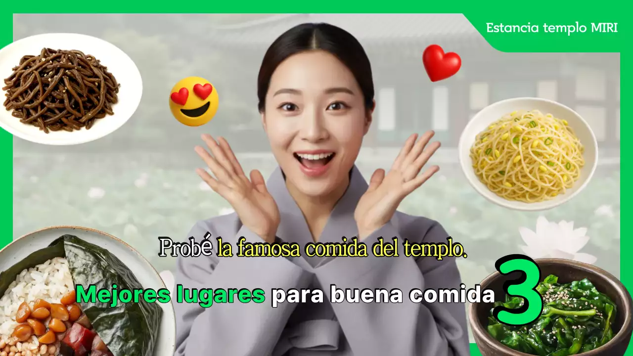 Anuncio de restaurante coreano ecológico