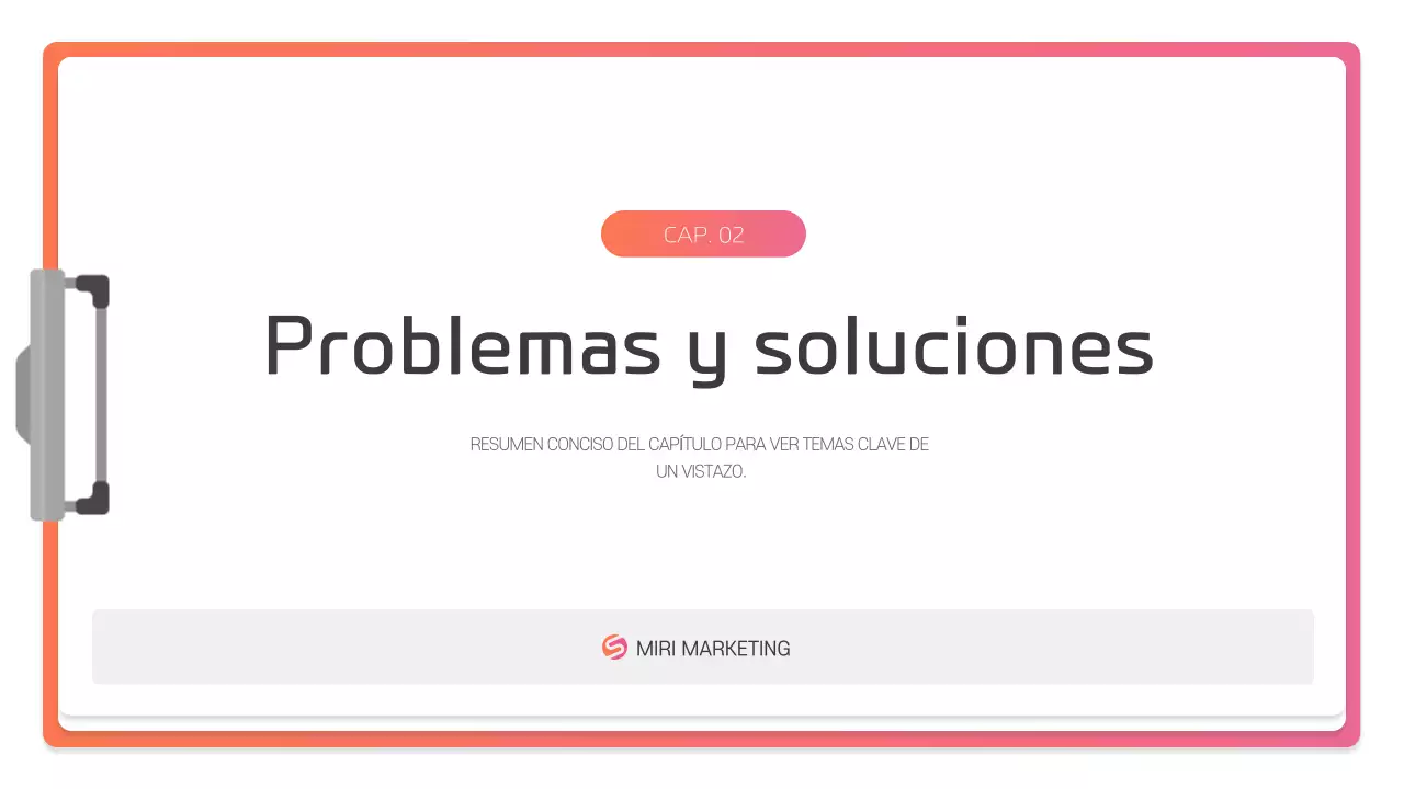 Descripción de la presentación moderna rosa