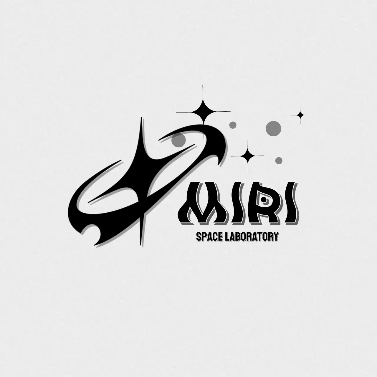 흑백 SF 우주기업 소개