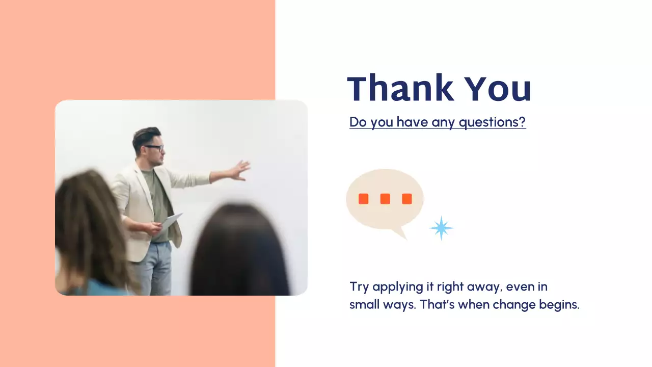 블루 모던 AI 교육 과정 안내 프레젠테이션