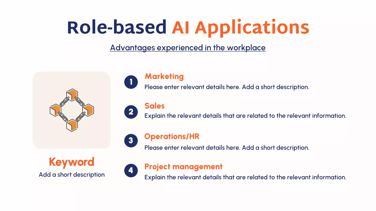 블루 모던 AI 교육 과정 안내 프레젠테이션