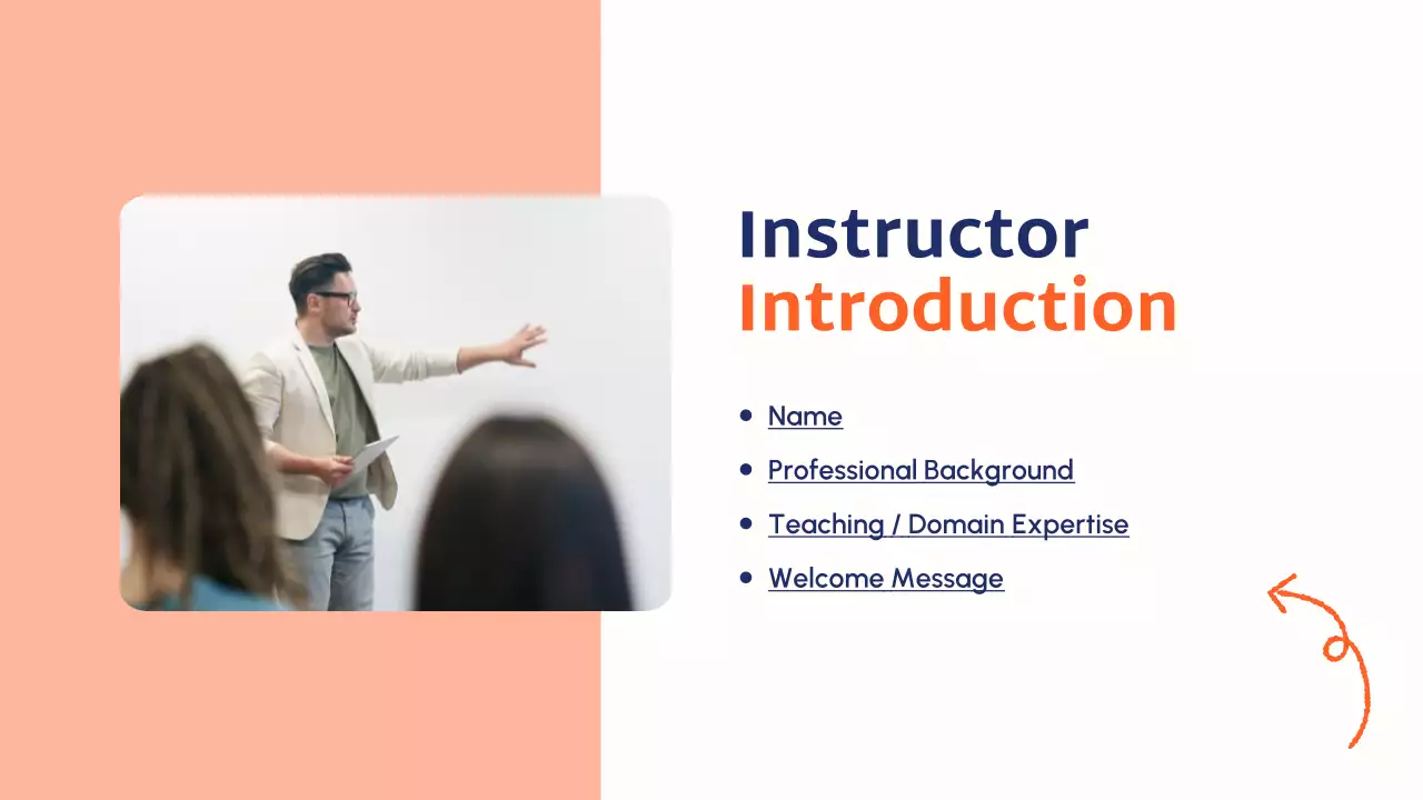 블루 모던 AI 교육 과정 안내 프레젠테이션