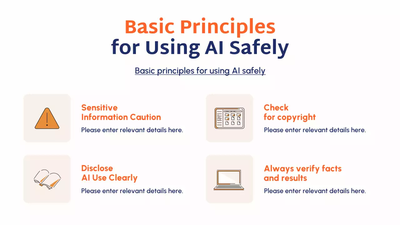 블루 모던 AI 교육 과정 안내 프레젠테이션