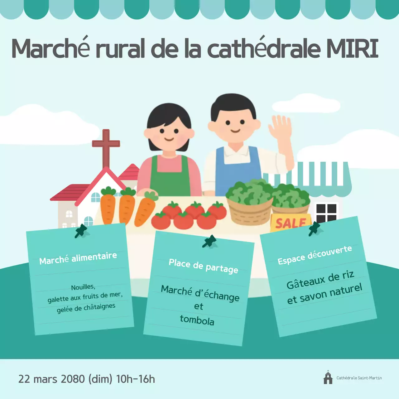 Événement du marché fermier Mint Baby