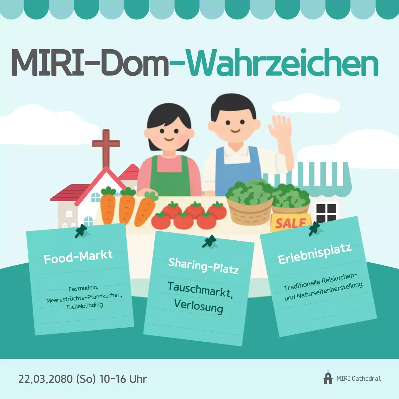 Mint Baby Farm Marktveranstaltung