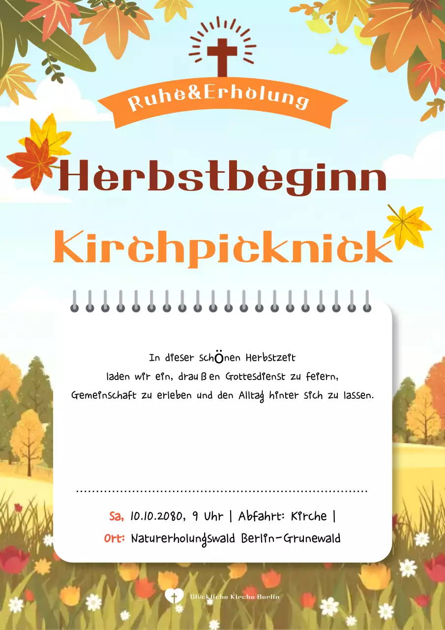 Brown Nature Picknickführer