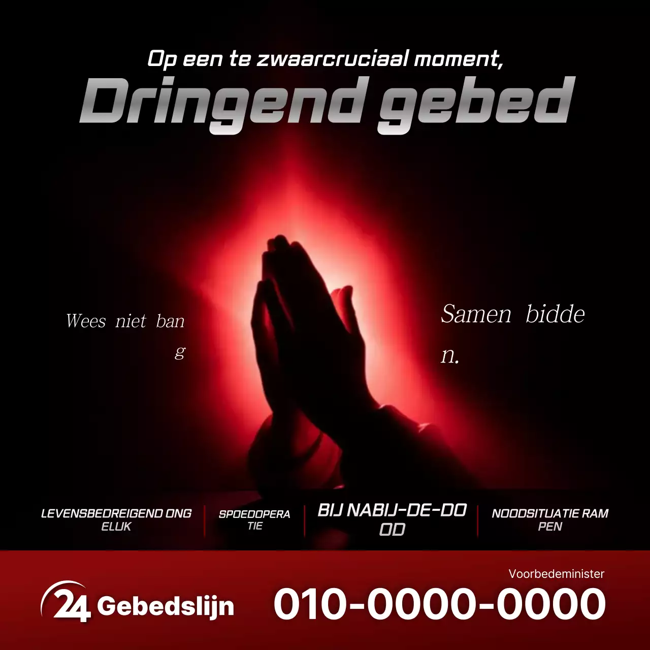 Rode Eenvoudige Gebedsgids