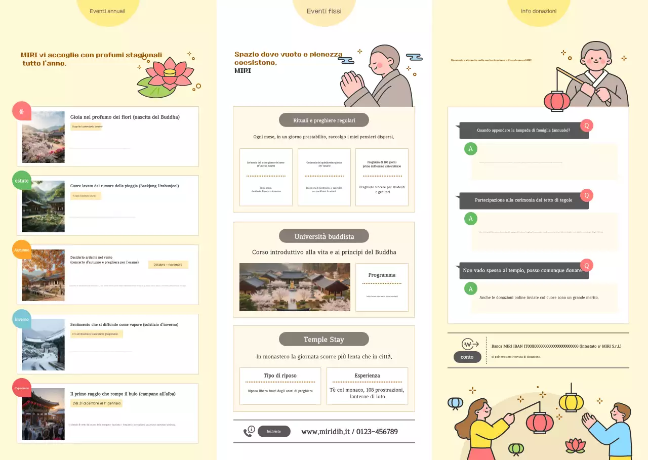 Guida al Tempio Tradizionale Giallo