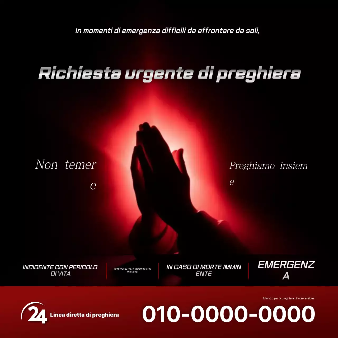 Guida alla preghiera semplice rossa