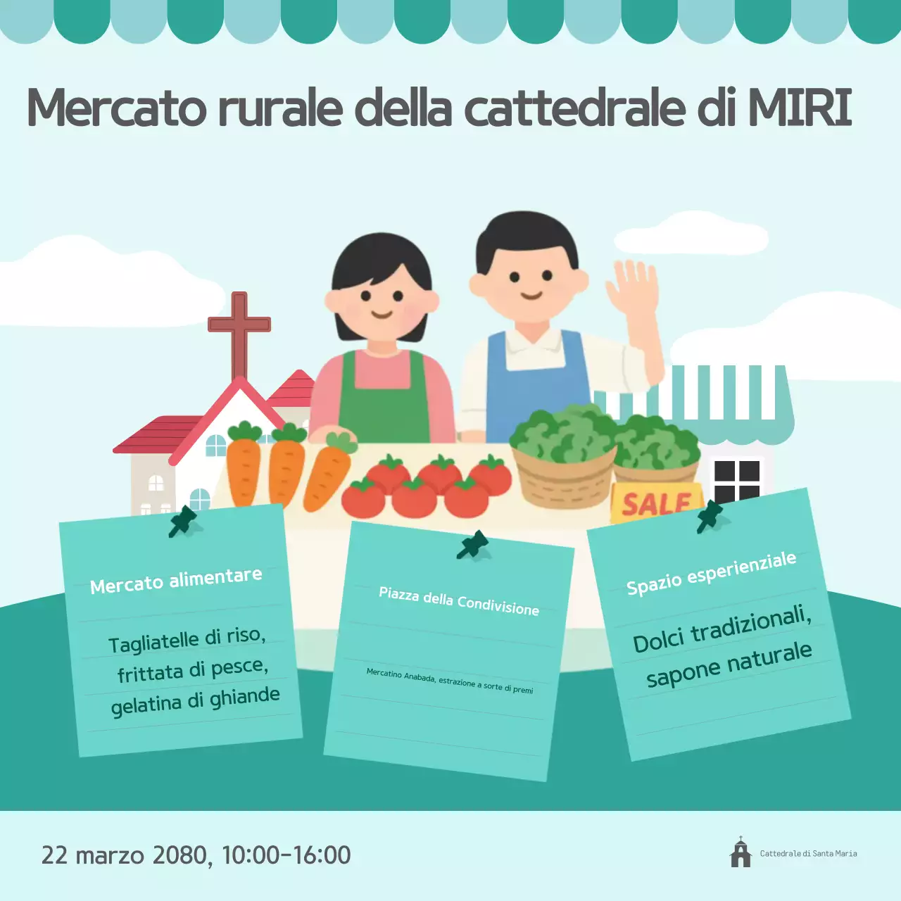 Evento del mercato agricolo Mint Baby