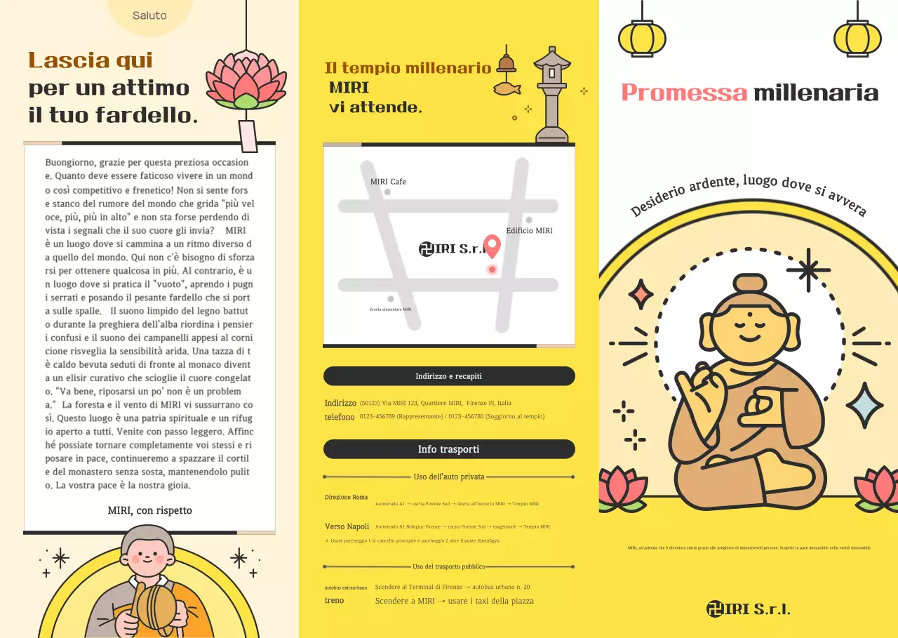 Guida al Tempio Tradizionale Giallo