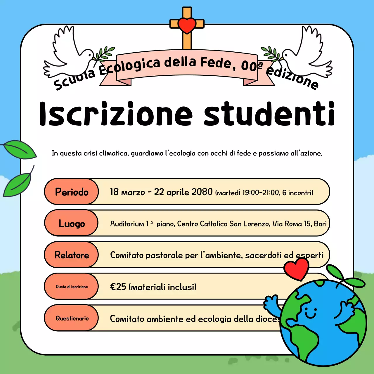 Sky Blue Simple Education Recruitment