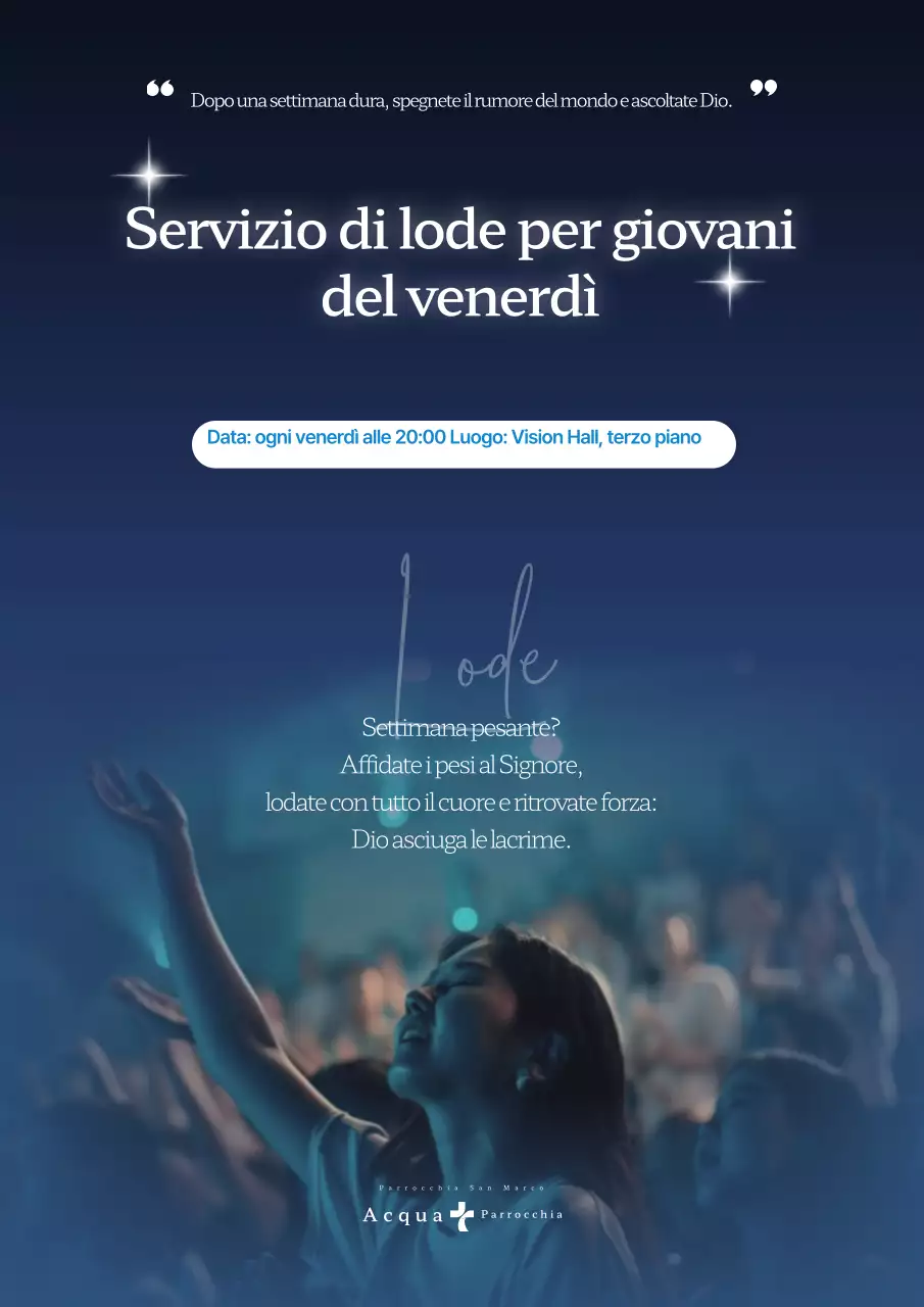 Guida al culto moderno blu