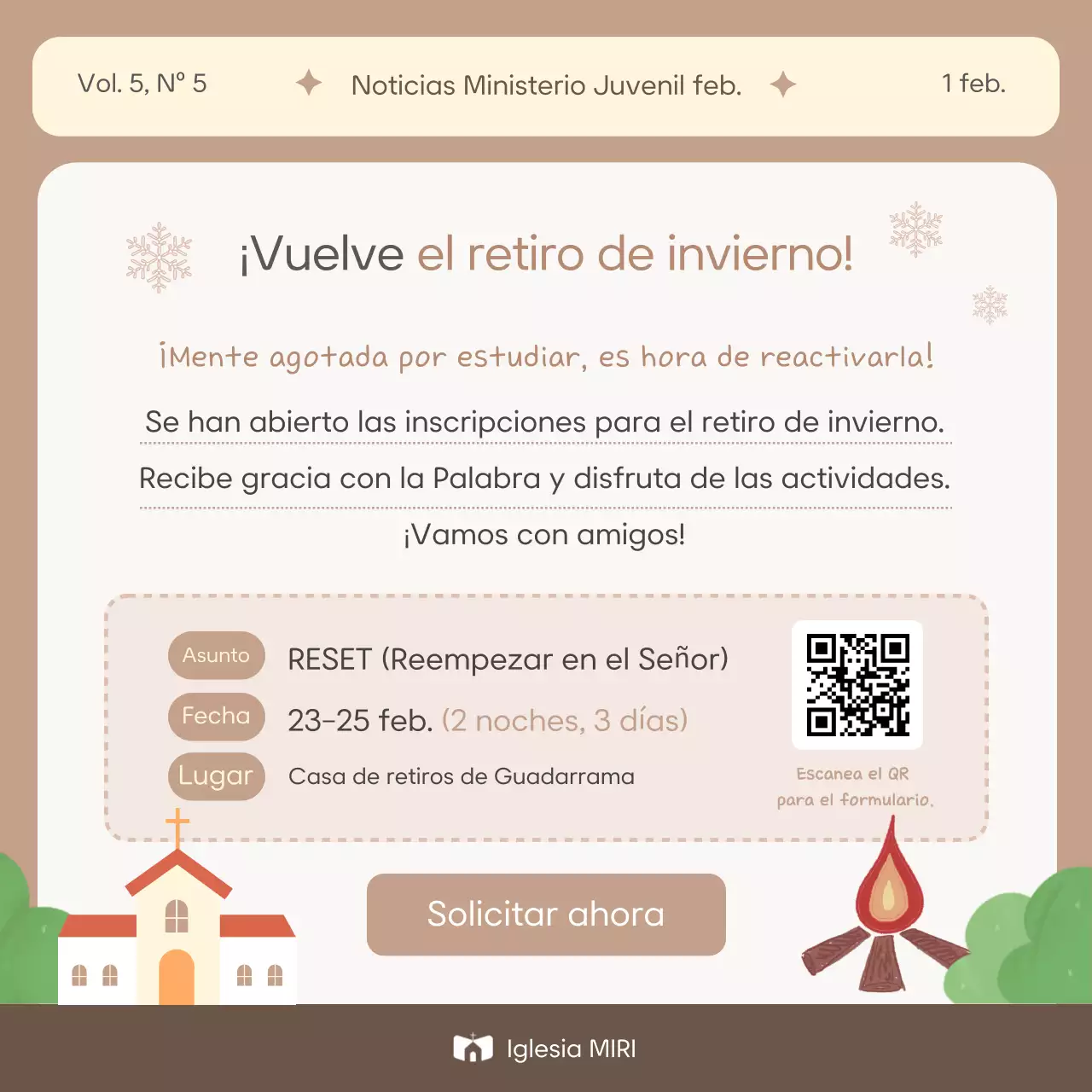 Guía de servicios religiosos para bebés beige