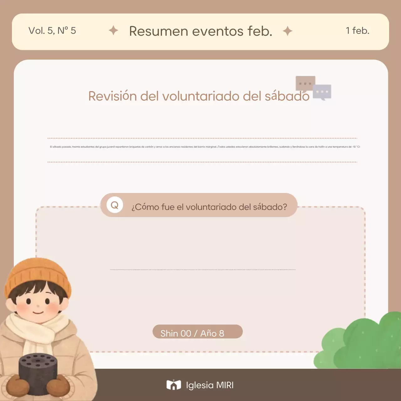 Guía de servicios religiosos para bebés beige