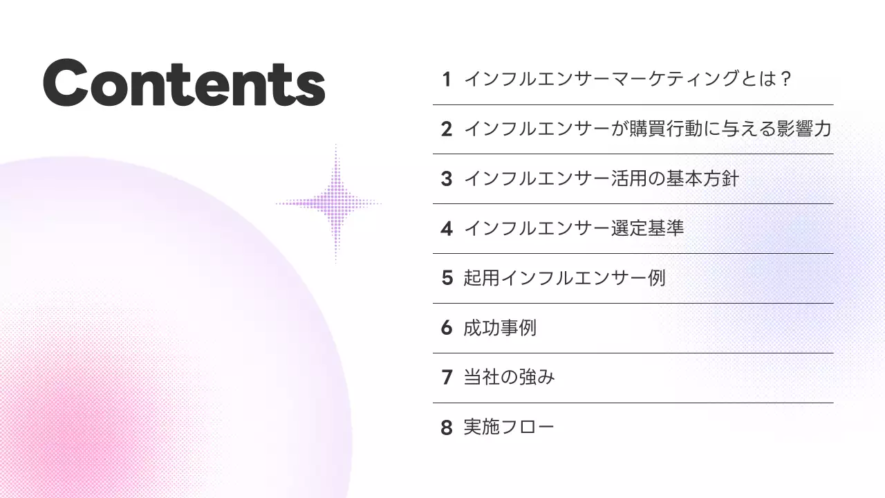 カラフル 洗練された マーケティング 提案書