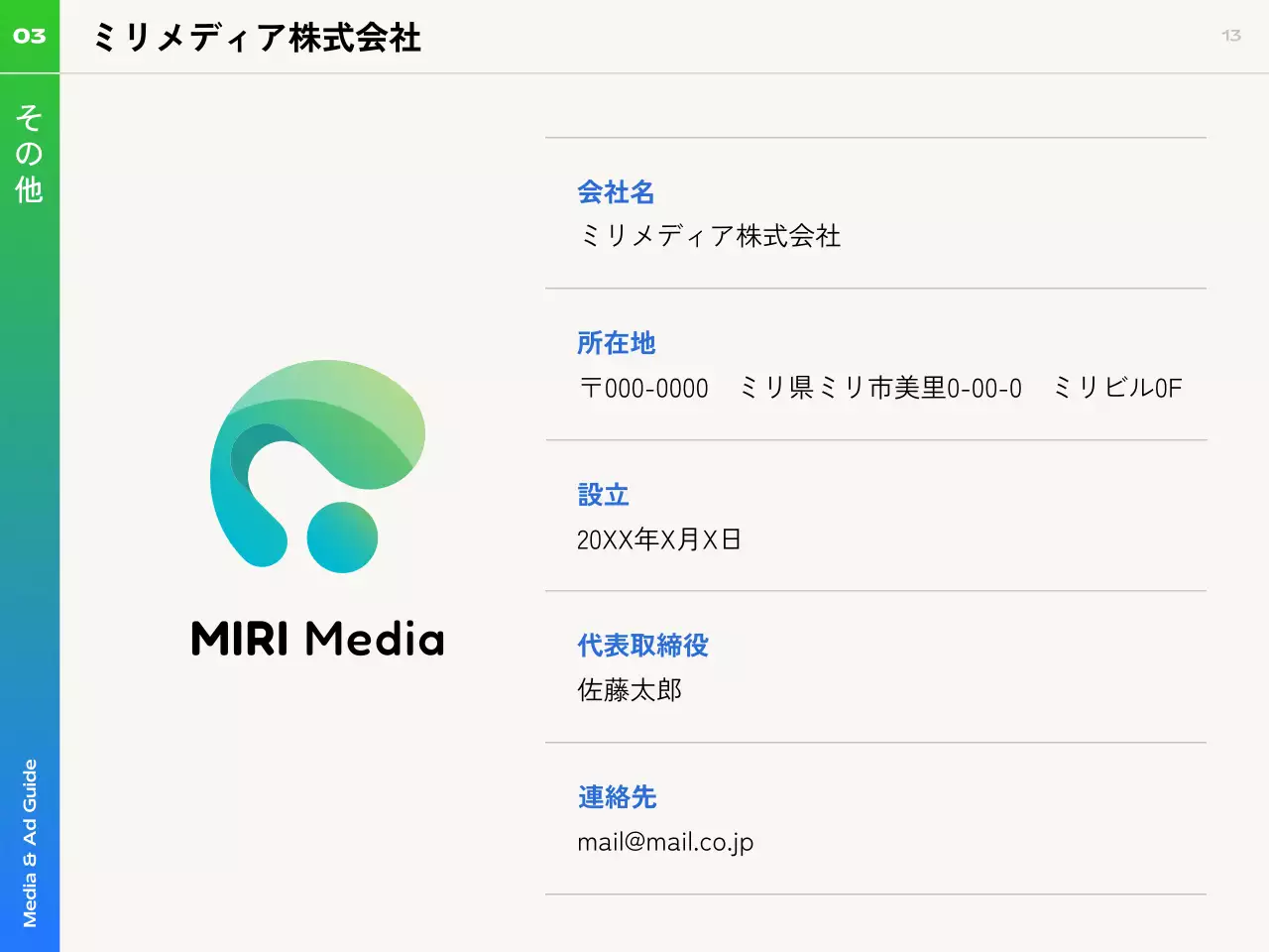 青 モダン ガイド ドキュメント