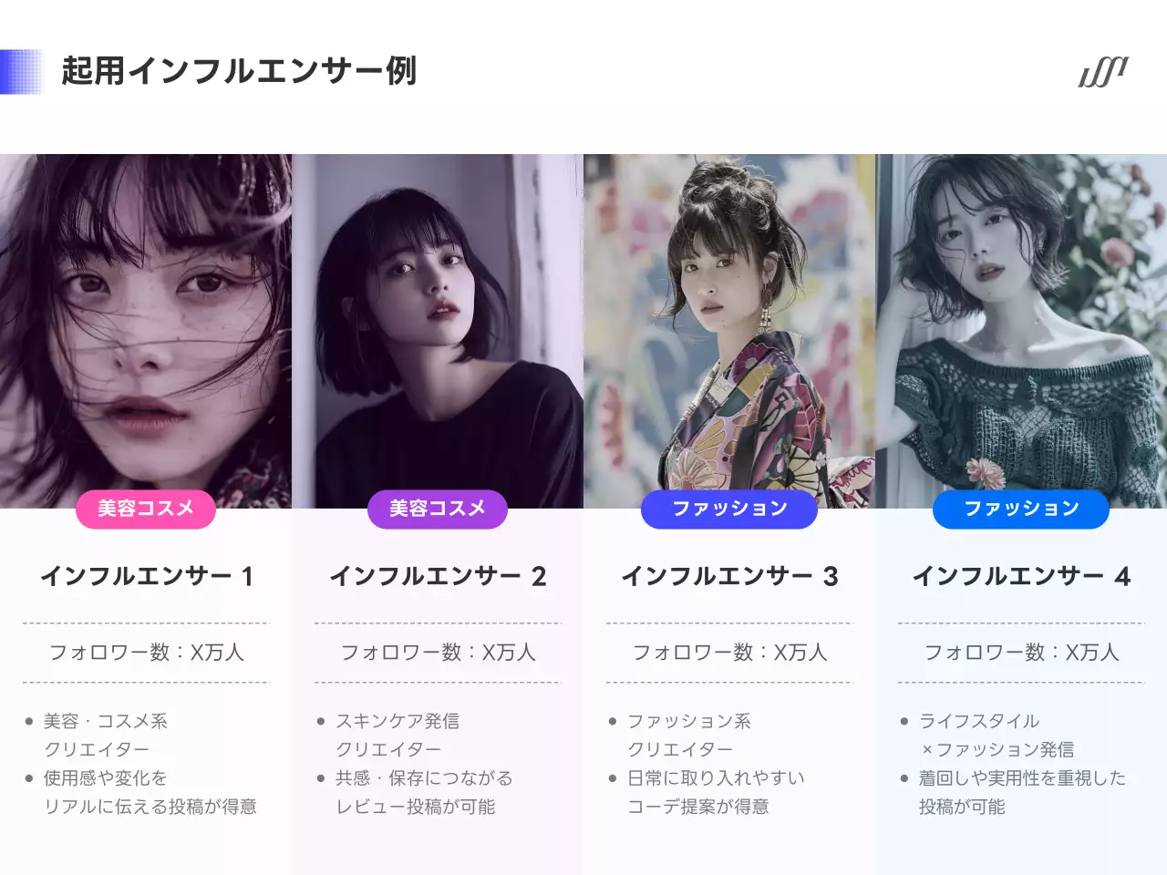 カラフル 洗練された マーケティング 提案書
