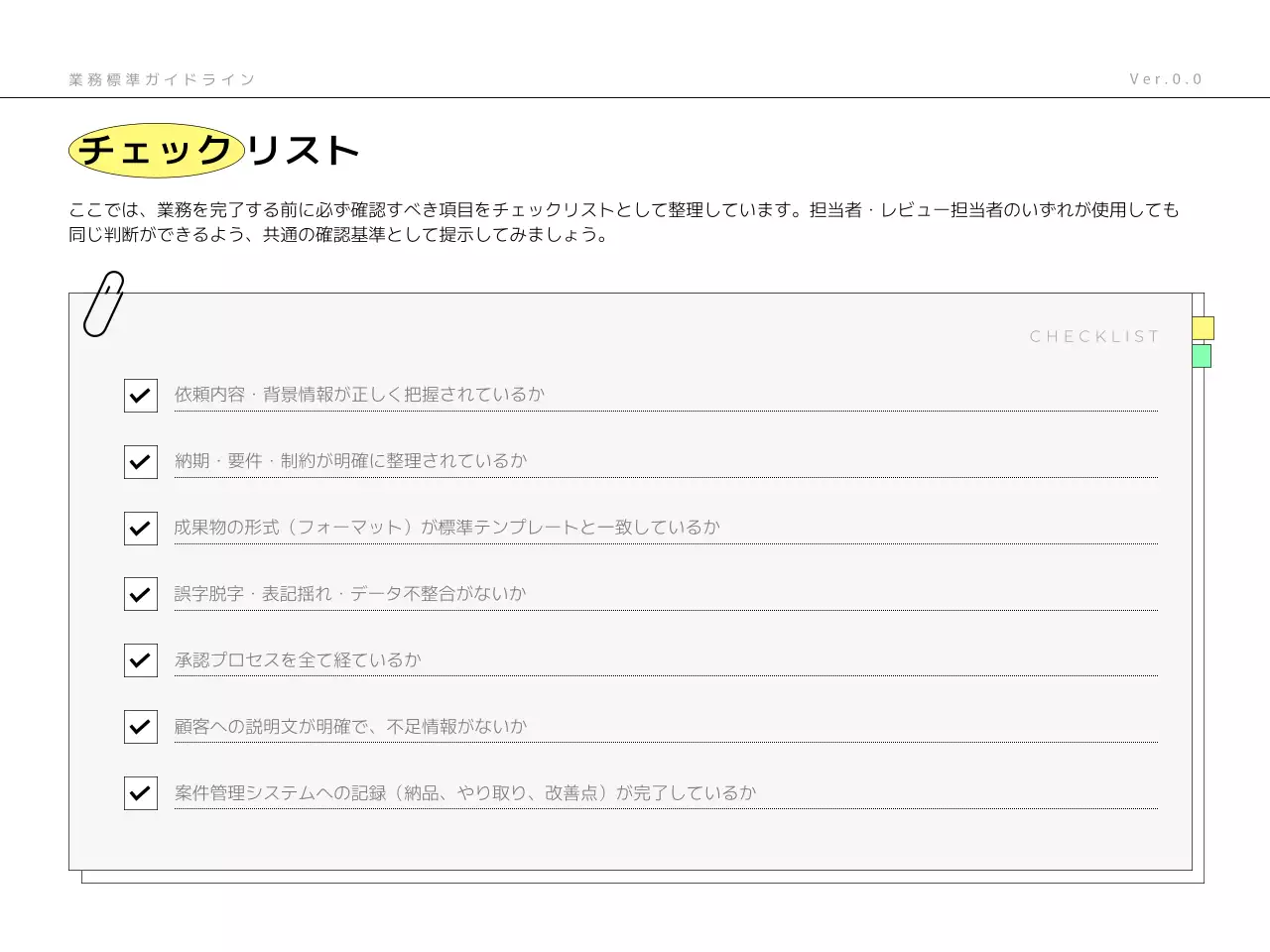 ミント モダン ビジネス ガイドライン