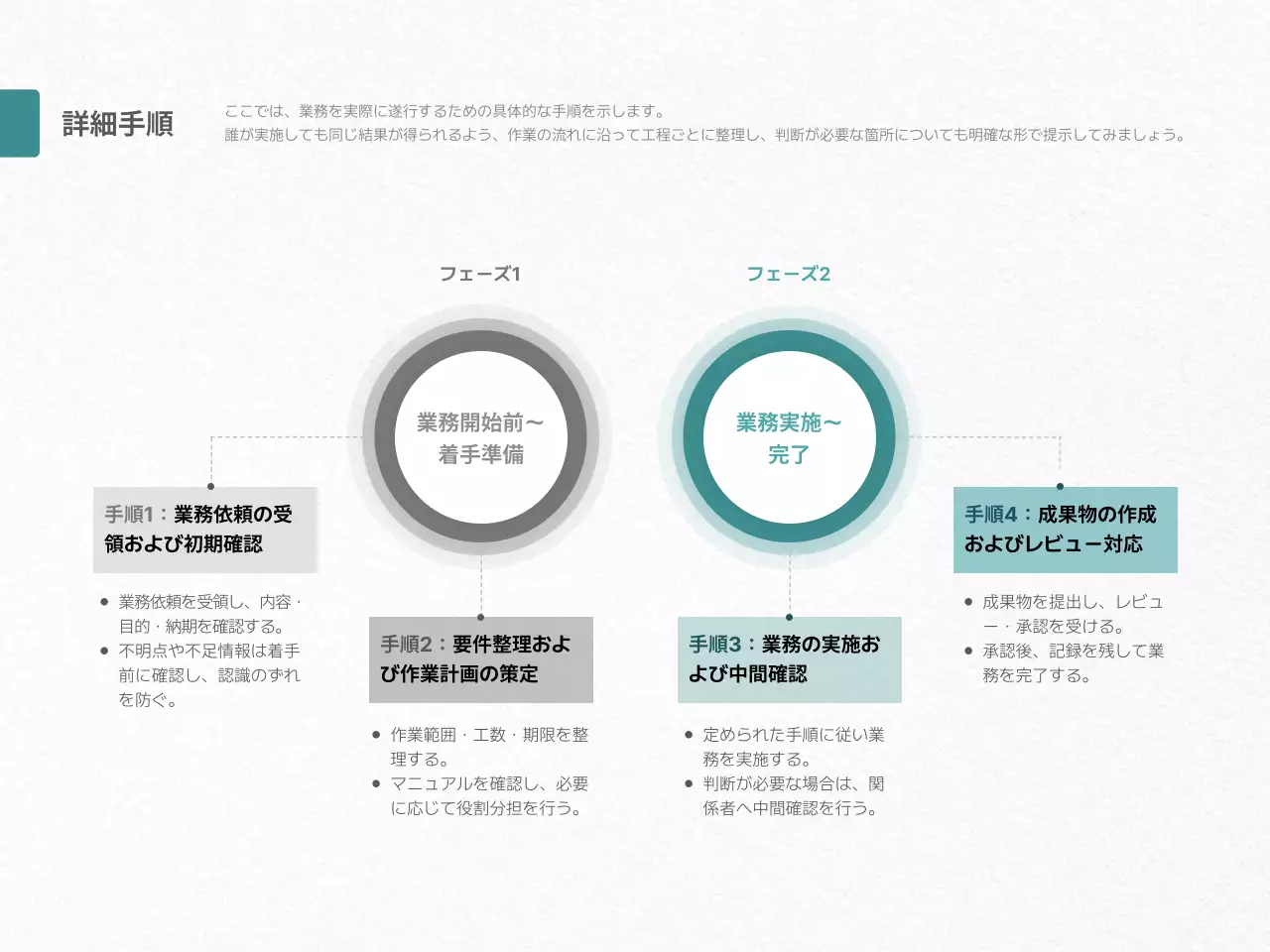 グレー モダン ビジネス ドキュメント