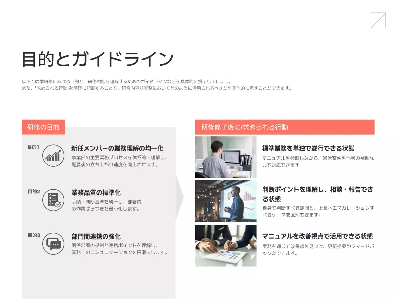 白 シンプル 業務 マニュアル
