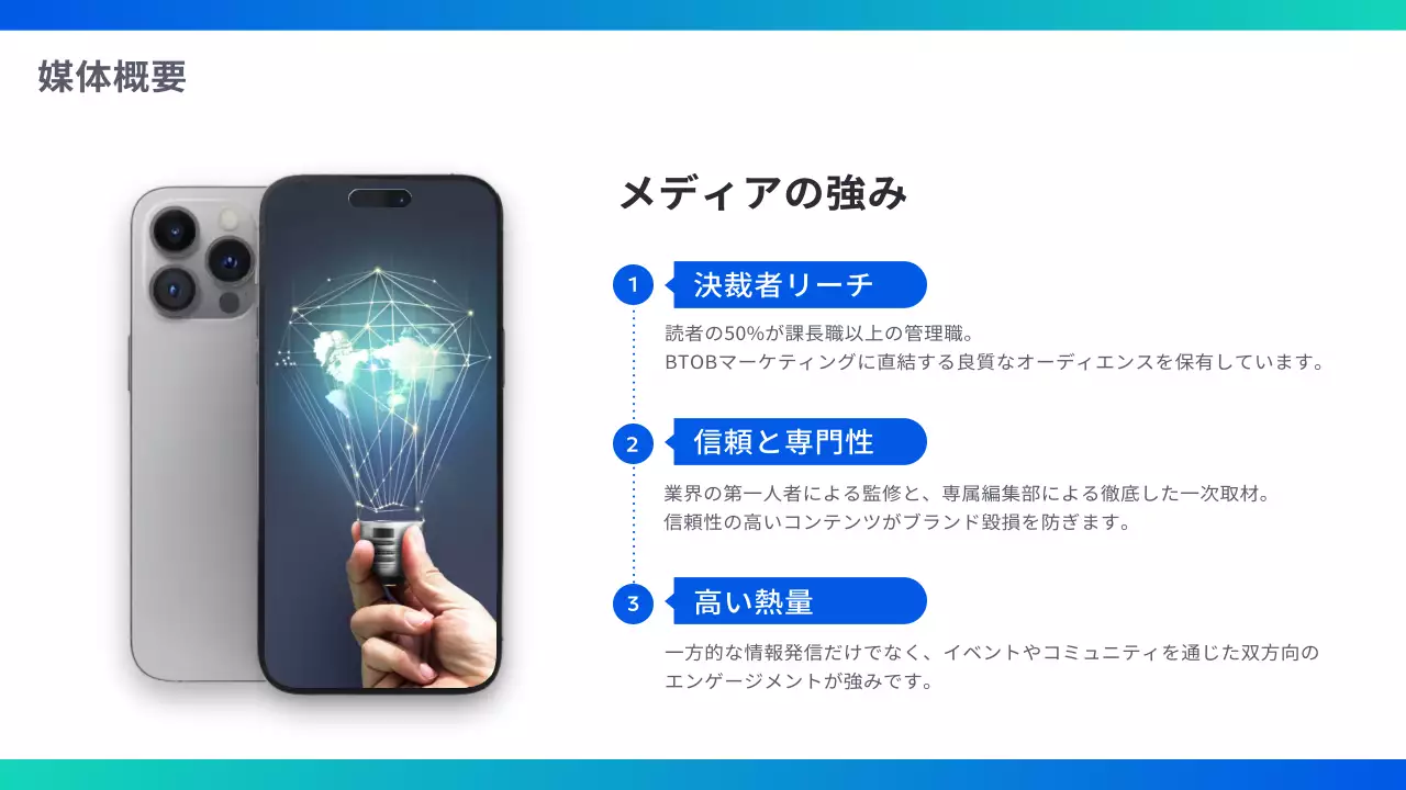 青 モダン メディア プラン