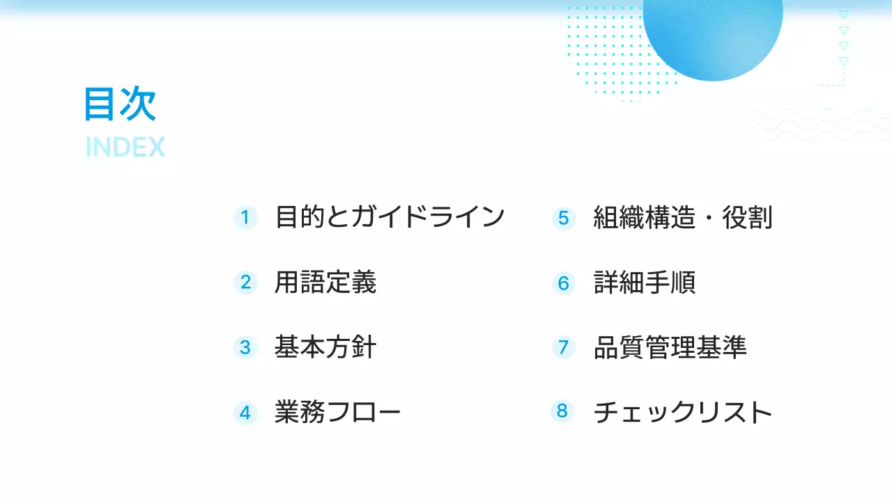 青 モダン ビジネス プレゼンテーション