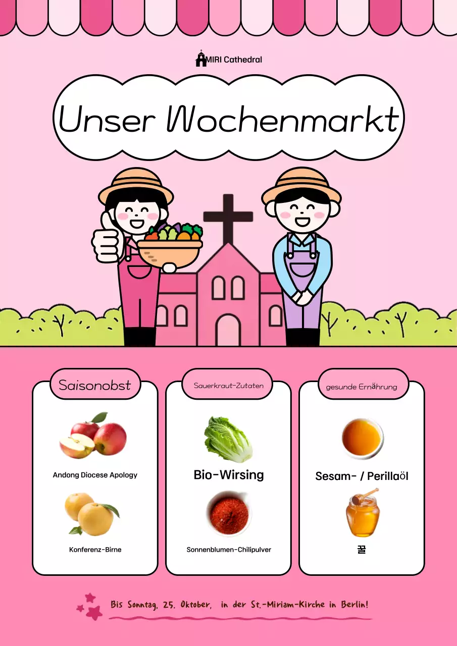 Pink Baby Farm Market Event