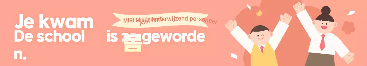 Roze Baby School Evenement