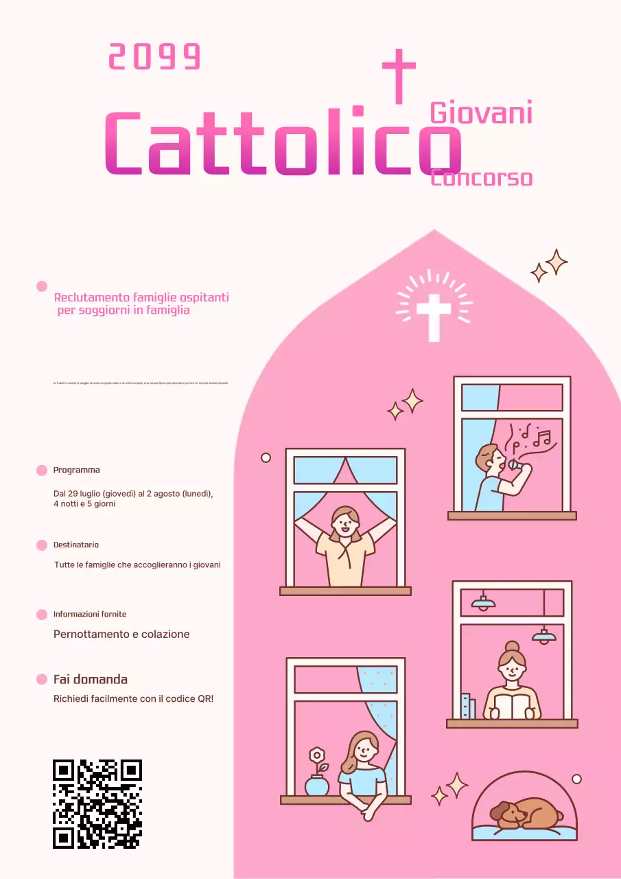 Reclutamento per il concorso Pink Baby Youth