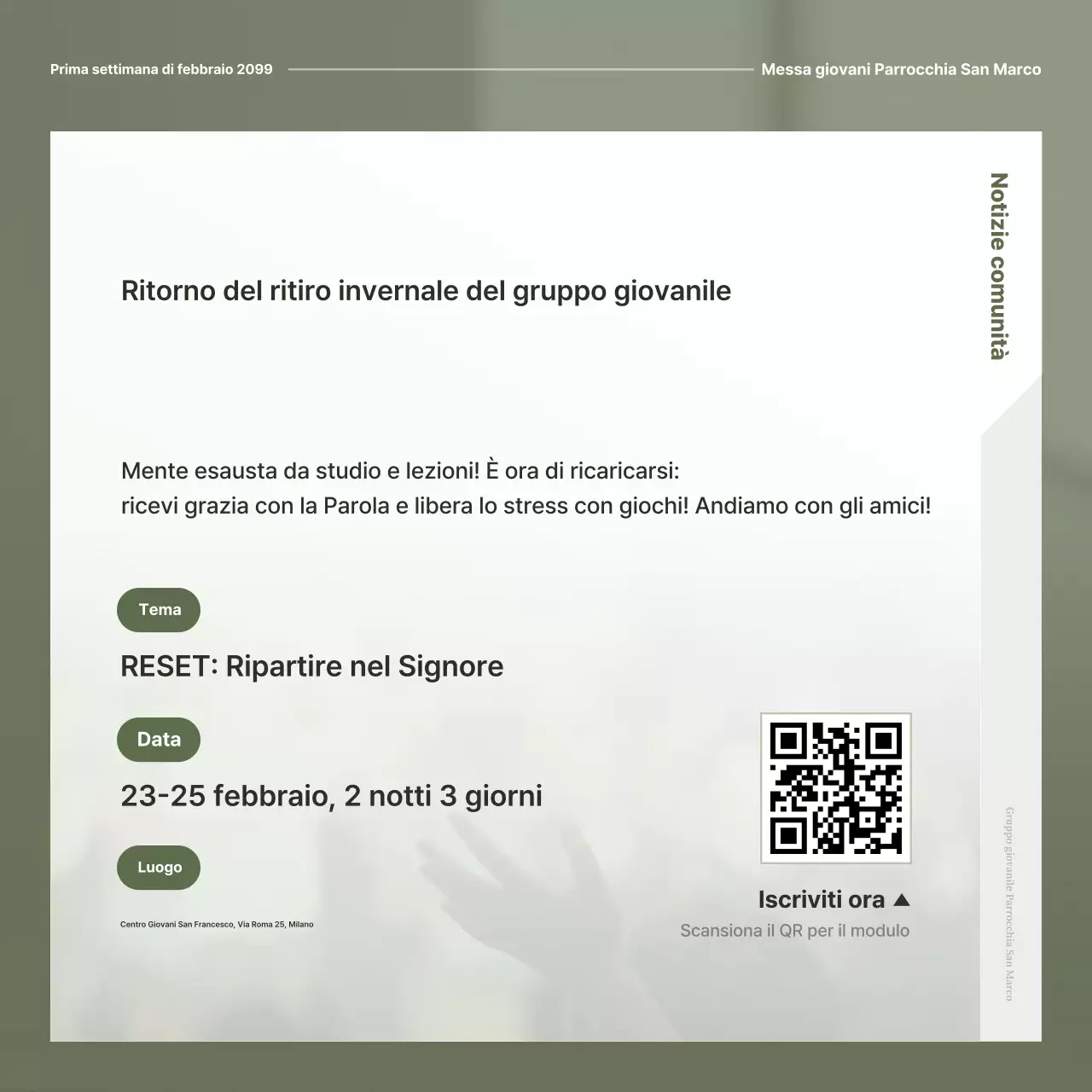 Guida al culto semplice in cachi