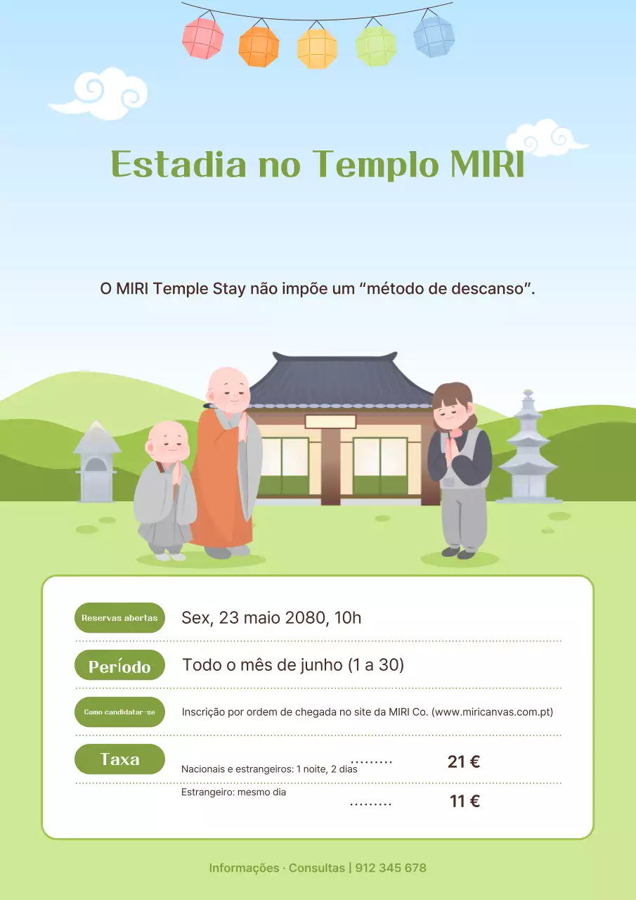 Guia de Hospedagem no Templo Tradicional de Yeondu