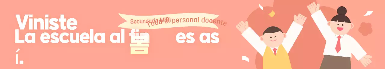 Evento escolar del bebé rosa