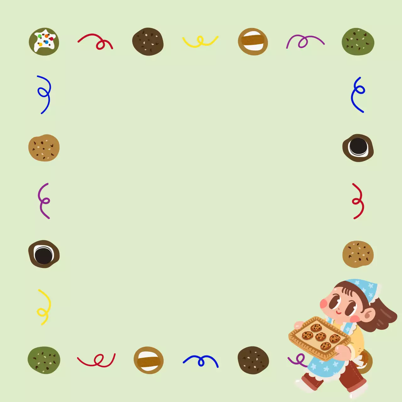 연두 아기자기한 베이킹 다꾸