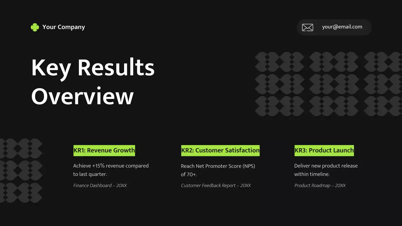 Kế hoạch kinh doanh hiện đại màu đen