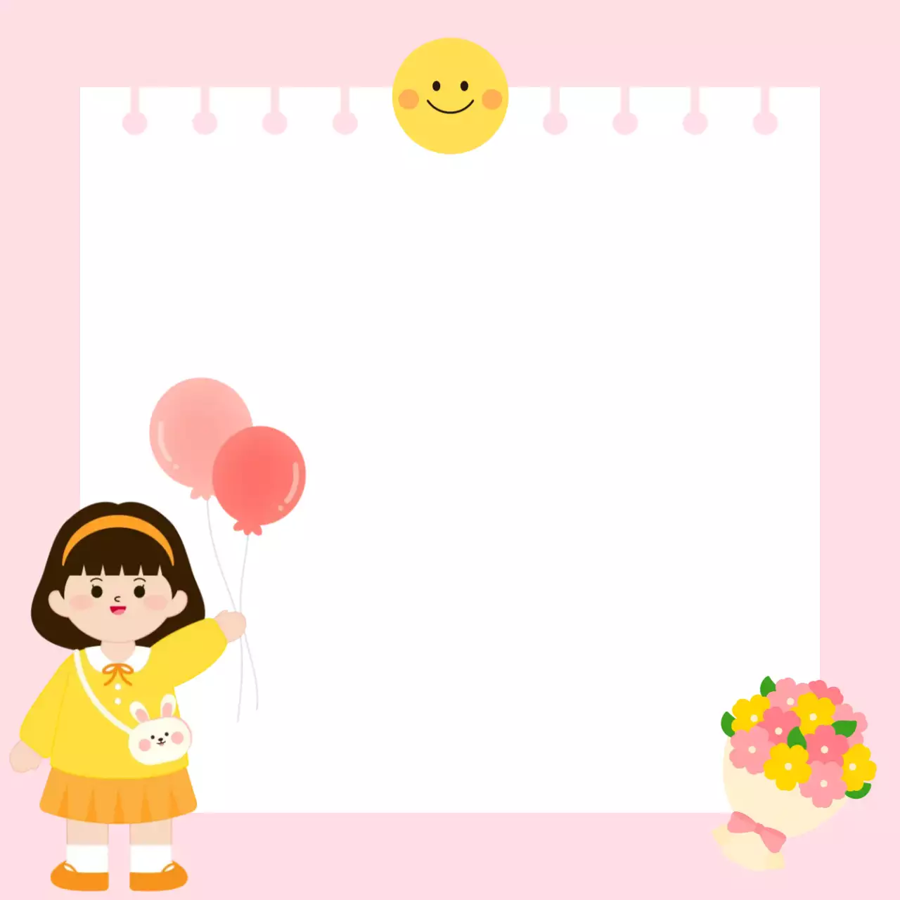 유치원 어린이 일러스트