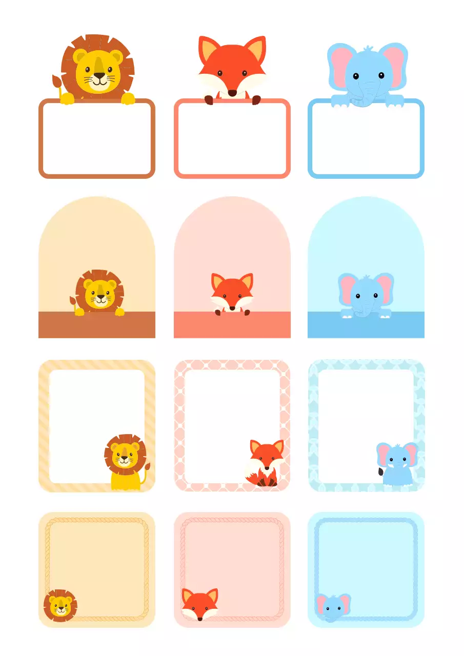 연두 아기자기한 메모지 문구